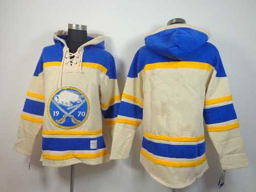Men's Old Time Hockey Buffalo Sabres Blank  Cream Hoodie,We sell and wholesale Men's Old Time Hockey Buffalo Sabres Blank  Cream Hoodie on line form chian!